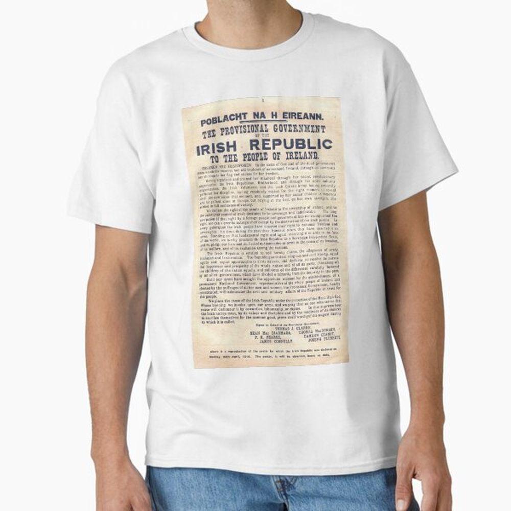 1916 Irish Proclamation Shirt 1916 Irish Proclamation Shirt